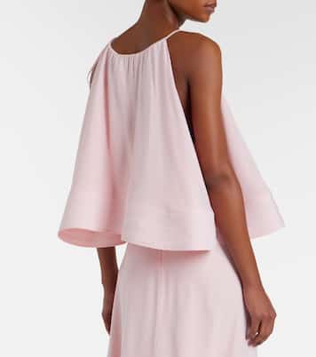 Silk crop top | Stella McCartney