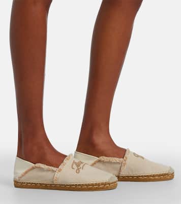 Espadrilles Avi en toile brodée | Jimmy Choo