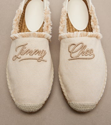 Espadrilles Avi en toile brodée | Jimmy Choo