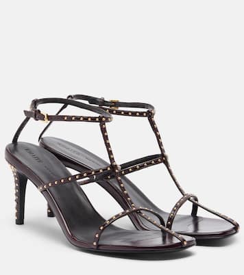 Cage studded leather sandals | Khaite