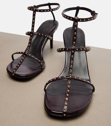 Cage studded leather sandals | Khaite