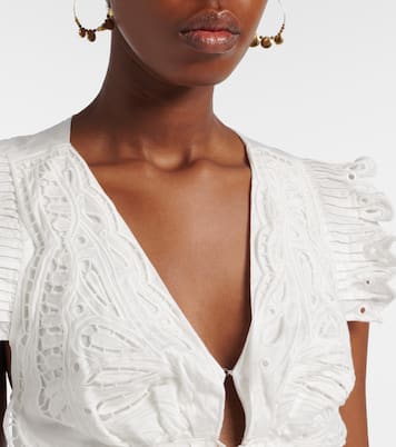 Broderie anglaise cotton top | Farm Rio