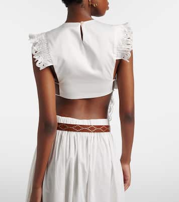 Broderie anglaise cotton top | Farm Rio