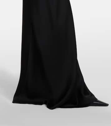 Abito lungo Isabella in raso | Victoria Beckham