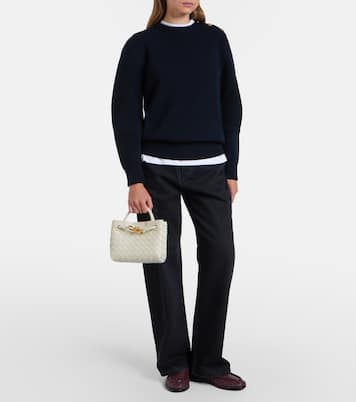 Andiamo Mini leather top-handle bag | Bottega Veneta