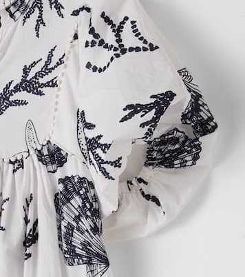 Cruz printed dress | Poupette St Barth Kids