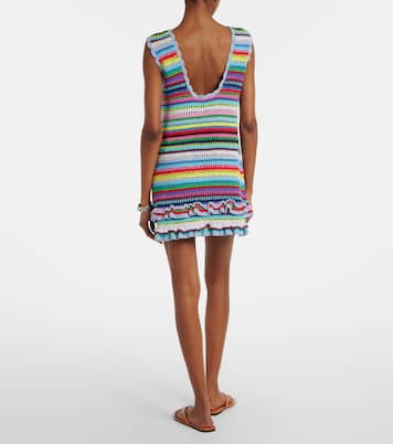 Crocheted minidress | Ganni