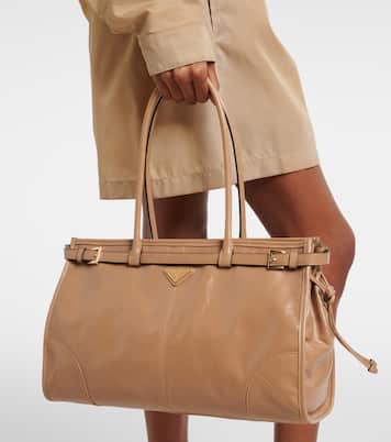 Prada Bonnie Large leather shoulder bag | Prada