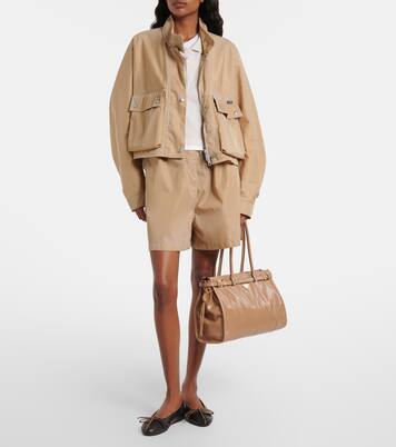 Prada Bonnie Large leather shoulder bag | Prada