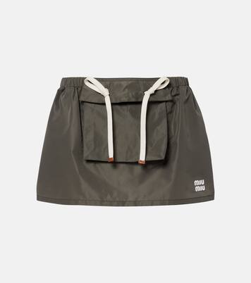 Minifalda técnica | Miu Miu