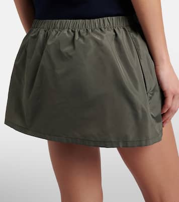 Minifalda técnica | Miu Miu