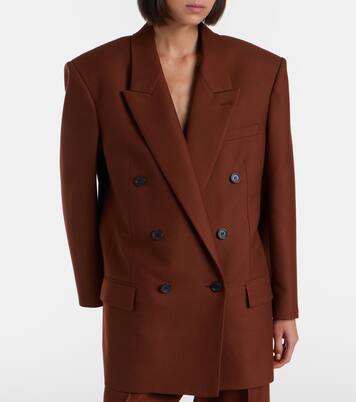 Double-breasted cashmere blazer | Saint Laurent