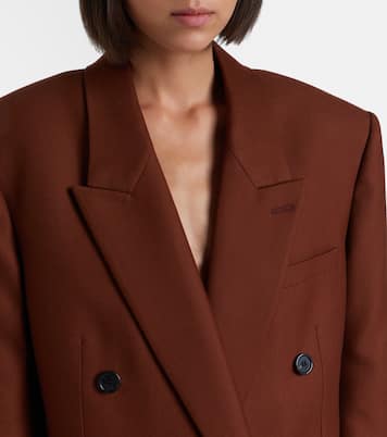Double-breasted cashmere blazer | Saint Laurent