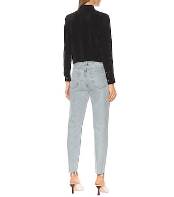 Karolina high-rise skinny jeans | GRLFRND