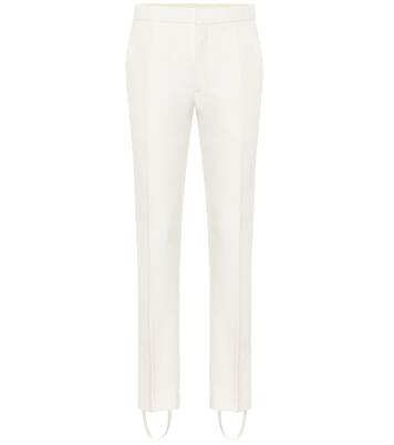 Pantalon Release 05 en laine et soie à taille haute | Wardrobe.NYC