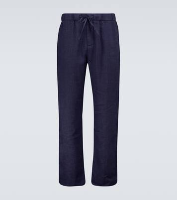 Linen and cotton chinos | Frescobol Carioca