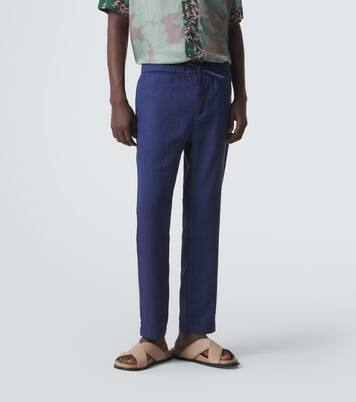 Linen and cotton chinos | Frescobol Carioca