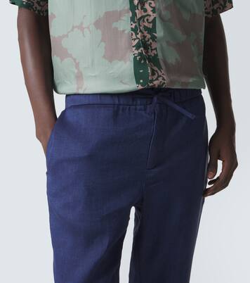 Linen and cotton chinos | Frescobol Carioca