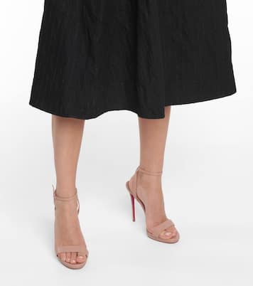 Sandales en cuir Loubi Queen 120 | Christian Louboutin