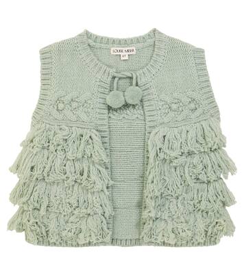 Sylvania fringe-trimmed vest | Louise Misha