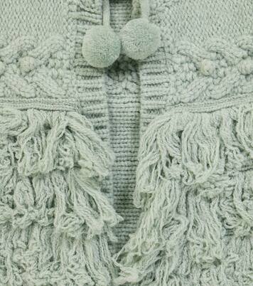 Sylvania fringe-trimmed vest | Louise Misha