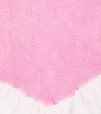 Badeanzug Denise aus Seersucker | Hunza G Kids