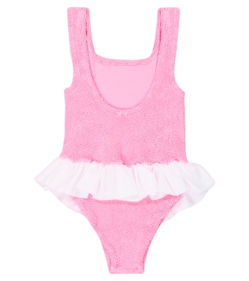 Badeanzug Denise aus Seersucker | Hunza G Kids