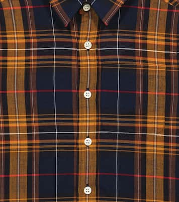 Tango 타탄 체크 코튼 블렌드 셔츠 | Bonpoint