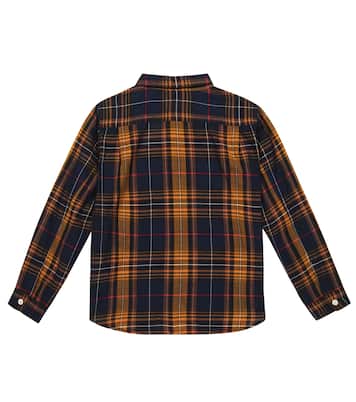 Tango 타탄 체크 코튼 블렌드 셔츠 | Bonpoint