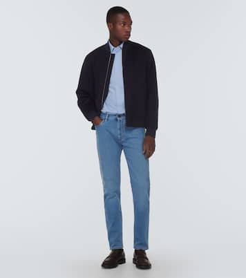 Ivy cashmere bomber jacket | Loro Piana