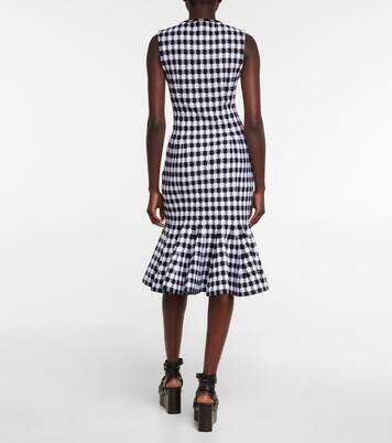 Robe à carreaux | Alaïa