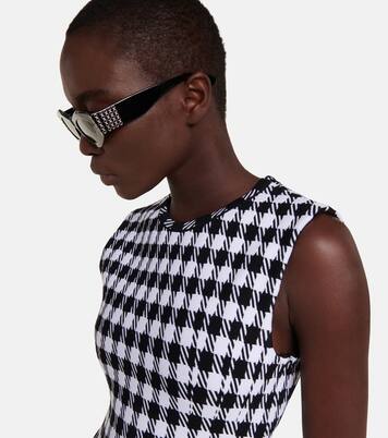 Robe à carreaux | Alaïa