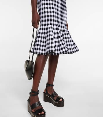 Robe à carreaux | Alaïa