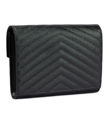 Cassandre leather clutch | Saint Laurent