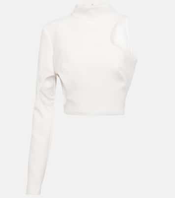 Top aus Crêpe mit Cut-outs | Mônot