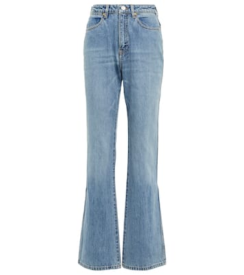 Fulham high-rise straight jeans | Joseph