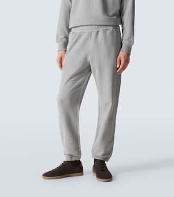 Pantalon de survêtement en coton à logo | Zegna