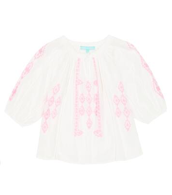 Baby Aliyah embroidered blouse | Melissa Odabash Kids
