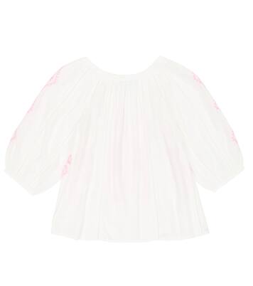 Baby Aliyah embroidered blouse | Melissa Odabash Kids
