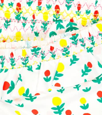 Floral ruffle-trimmed bikini | Stella McCartney Kids