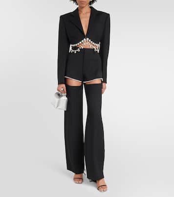 X Sergio Rossi Sandalen Amazona mit Federn | Area