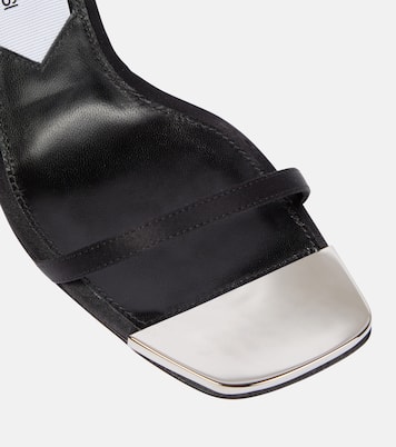 X Sergio Rossi Sandalen Amazona mit Federn | Area