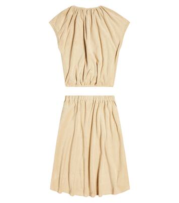 Set of 2 Tournesol T-shirt and skirt | Jellymallow