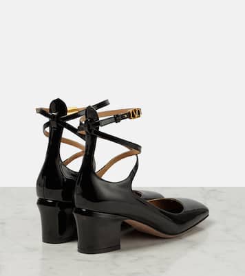 Escarpins Tan-Go 60 en cuir verni | Valentino Garavani