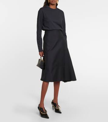 Set of 3 cotton jersey sweatshirts | Jil Sander