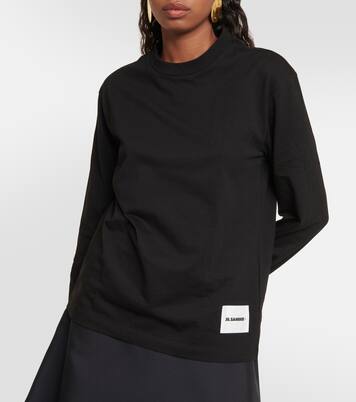 Set of 3 cotton jersey sweatshirts | Jil Sander