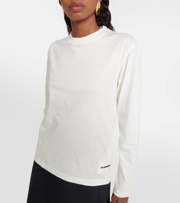 Set of 3 cotton jersey sweatshirts | Jil Sander