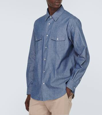 Thomas denim shirt | Loro Piana