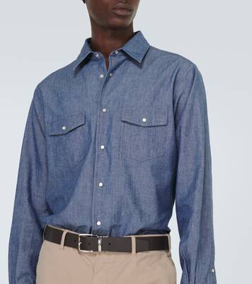 Thomas denim shirt | Loro Piana