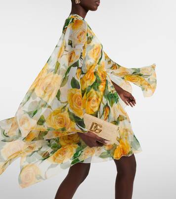 Minikleid aus Seiden-Chiffon | Dolce&Gabbana
